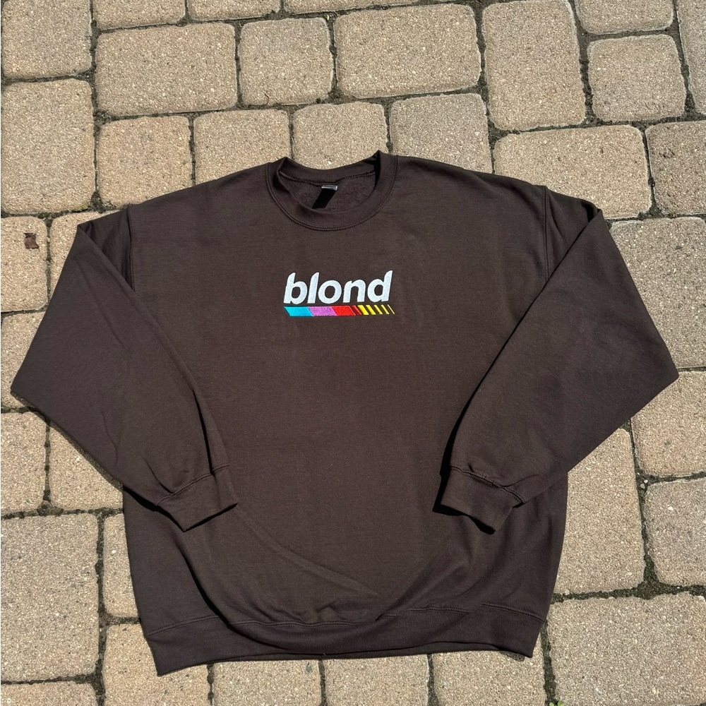 Brown Frankie ocean blond sweatshirt